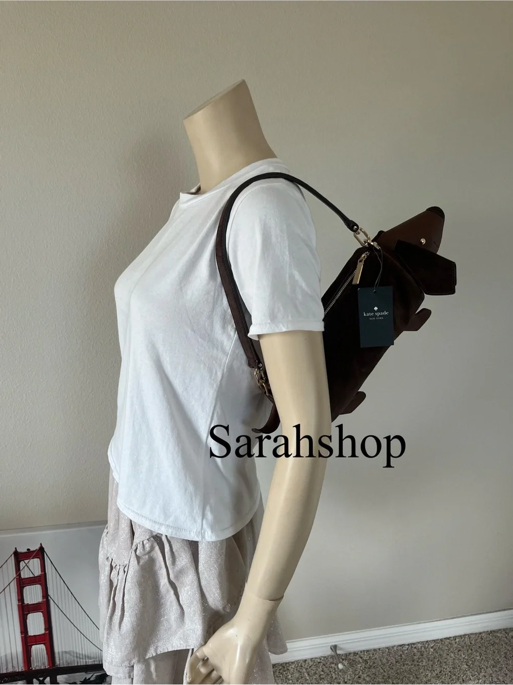 ♠️Kate Spade Charlie Dachshund Dog Novelty Crossbody Bag